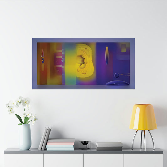 Celestial Canvas: A Transcendent Symphony of Pixels - A Spiritual Masterpiece for Your Home